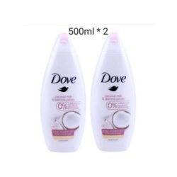 Dove 2pcs Relaxing Coconut Milk & Jasmine Petals Body Wash Shower Gel