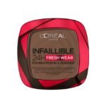 L'Oréal Paris Infallible 24H Fresh Wear Powder 390 Ebony