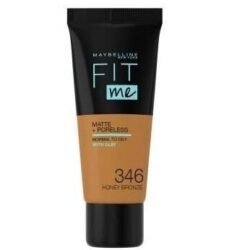 Maybelline Fit Me Matte And Poreless Foundation 30 ML-346 HONEY BRONZE