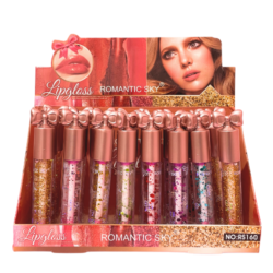 ROMANTIC SKY - BOW LIPGLOSS (PACK OF 24)