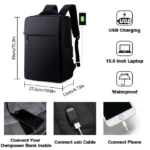 16 Inch Laptops Backpack USB Business School Bags Anti-Theft Men Women Travel Rucksacks