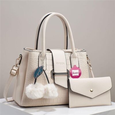 Fashion 2 in 1 classy Queen handbag