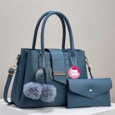 Fashion 2 in 1 classy Queen handbag