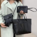 Fashion 4 PCS Women Bags Ladies Bags Handbags Purse Shoulder Bags Tote Bags