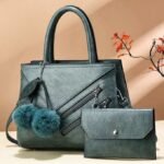 Fashion Latest Design Fashion Women's And Ladies Hand Bags 2 IN 1 Set