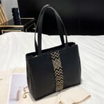 STY Modern Stylish Ladies Handbags Women Shoulder Bag Simple Tote Commuter Bags