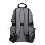 Tisa Nyota Men Backpack Bags Business Laptop Backpack With USB Waterproof Bags Grey