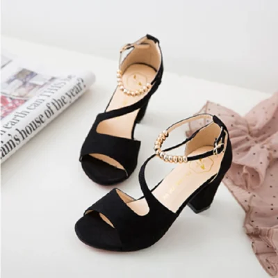 Ladies Shoes Women Shoes Sandals Heels Sandals Ladies High Heels Block Heel Thick Heel Chunky Heel Bling Shoes