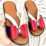 Fashion Ladies shoes sandals Elegant Women's Bowknot Flat - Casual Comfortable and Stylish