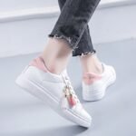 Fashion Ladies Sneaker Shoes Causal Shoes Buy A Size Larger Than Usual White