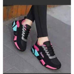 Fashion Women & Ladies Sports Shoes-Black Pink