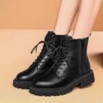 Fashion Women's Shoes Martin Boots Female British Style All-match Fashion Ladies Casual