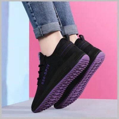 Fashion Women's Shoes Sneakers Breathable Mesh Shoes