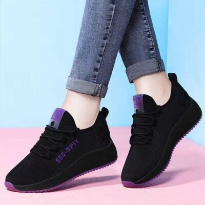 Fashion Women's Shoes Sneakers Breathable Mesh Shoes