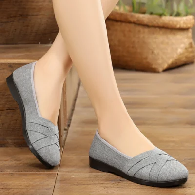 SXCHEN Ladies Shoes Fashion High Quality Plus Size Flat Shoes Women Casual Shoes Fashion Sport Shoe Girl Stripper Women Shoes Comfortable Convenient Outdoor Breathable Canvas...